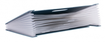 Лоток вертикальный Deli 63951DK-BLUE для бумаг A4 темно-синий полипропилен - купить недорого с доставкой в интернет-магазине