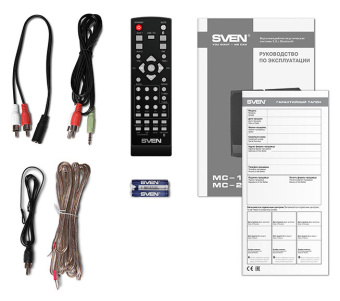 Колонки Sven MC-10 2.0 черный 50Вт BT - купить недорого с доставкой в интернет-магазине