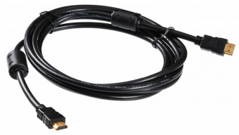 Кабель аудио-видео Buro HDMI 1.4 HDMI (m)/HDMI (m) 3м. феррит.кольца черный (HDMI-19M/19M-3M-MG) - купить недорого с доставкой в интернет-магазине
