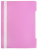Папка-скоросшиватель Бюрократ Pastel -PSLPAST/PINK A4 прозрач.верх.лист пластик розовый 0.14/0.18 - купить недорого с доставкой в интернет-магазине