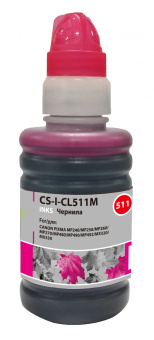 Чернила Cactus CS-I-CL511M пурпурный 100мл для Canon Pixma MP240/MP250/MP260/MP270/MP480 - купить недорого с доставкой в интернет-магазине