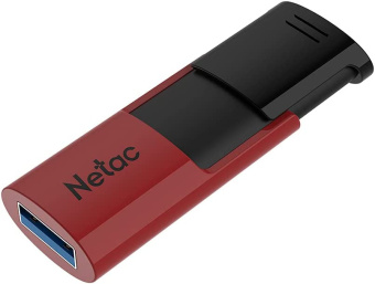 Флеш Диск Netac 128Gb U182 NT03U182N-128G-30RE USB3.0 красный/черный - купить недорого с доставкой в интернет-магазине