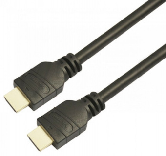 Кабель аудио-видео LAZSO WH-111 HDMI (m)/HDMI (m) 2м. Позолоченные контакты черный (WH-111(2M)) - купить недорого с доставкой в интернет-магазине