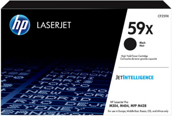 Картридж лазерный HP 59X CF259X черный (10000стр.) для HP LJ M304/M404/MFP M428 - купить недорого с доставкой в интернет-магазине