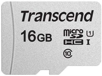 Флеш карта microSDHC 16GB Transcend TS16GUSD300S w/o adapter - купить недорого с доставкой в интернет-магазине