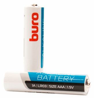 Батарея Buro Alkaline LR03 AAA (4шт) блистер - купить недорого с доставкой в интернет-магазине