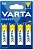 Батарея Varta Energy LR6 BL4 Alkaline AA (4шт) блистер