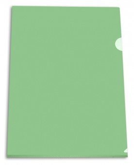 Папка-уголок Бюрократ -EE310/1GREEN A4 пластик 0.15мм зеленый - купить недорого с доставкой в интернет-магазине