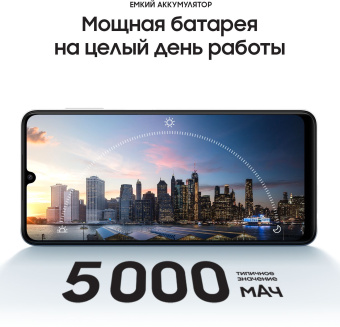Смартфон Samsung SM-A225F Galaxy A22 64Gb 4Gb белый моноблок 3G 4G 2Sim 6.4" 720x1600 Android 11 48Mpix 802.11 b/g/n/ac NFC GPS GSM900/1800 GSM1900 TouchSc microSD max1024Gb - купить недорого с доставкой в интернет-магазине