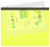 Папка на молнии ZIP Бюрократ Double Neon DNEBPM4AYELBL A4+ полипропилен 0.15мм желтый цвет молнии черный - купить недорого с доставкой в интернет-магазине