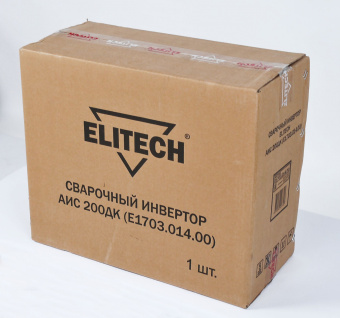 Сварочный аппарат Elitech АИС 200ДК (E1703.014.00) инвертор ММА DC 6.2кВт (кейс в комплекте) - купить недорого с доставкой в интернет-магазине