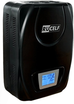 Стабилизатор напряжения Rucelf SDW.II-6000-L 6кВА однофазный черный (SDWII-6000-L) - купить недорого с доставкой в интернет-магазине