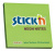 Блок самоклеящийся бумажный Stick`n 21167 76x76мм 100лист. 70г/м2 неон зеленый - купить недорого с доставкой в интернет-магазине