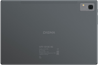 Планшет Digma CITI 1313C 4G SC9863A1 (1.6) 8C RAM3Gb ROM32Gb 10.1" IPS 1280x800 3G 4G Android 13 темно-серый 5Mpix 2Mpix BT GPS WiFi Touch microSD 128Gb 6000mAh - купить недорого с доставкой в интернет-магазине