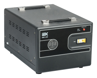 Стабилизатор напряжения IEK Hub 8кВА однофазный черный (IVS21-1-008-13) - купить недорого с доставкой в интернет-магазине