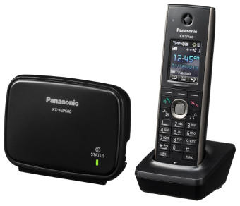 Телефон IP Panasonic KX-TGP600RUB черный - купить недорого с доставкой в интернет-магазине