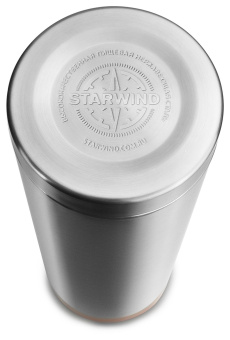 Термос Starwind 20-1200 1.2л. серебристый/красный картонная коробка - купить недорого с доставкой в интернет-магазине