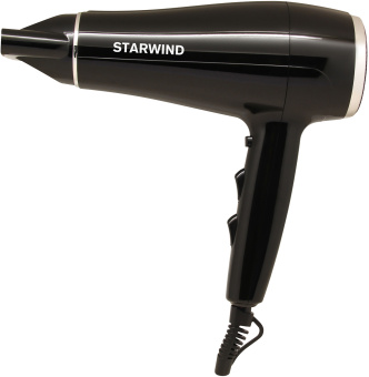 Фен Starwind SHD 7080 2200Вт черный/хром - купить недорого с доставкой в интернет-магазине