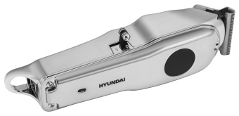 Машинка для стрижки Hyundai H-HC7111 серебристый/черный 5Вт (насадок в компл:3шт) - купить недорого с доставкой в интернет-магазине