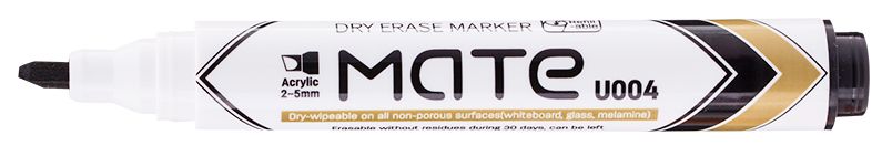 Набор маркеров для досок Deli EU00403 Mate скошенный пиш. наконечник 2-5мм 4цв. ассорти