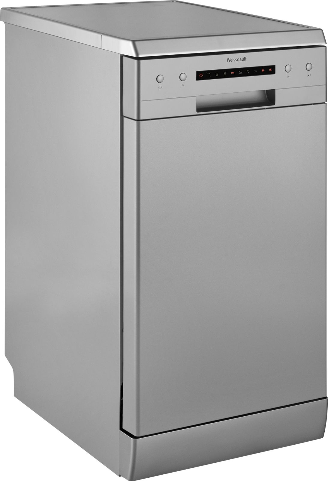 Посудомоечная машина Weissgauff DW 4526 серебристый (узкая)