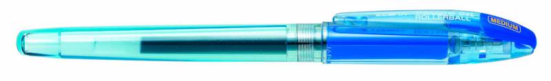 Ручка гелев. Zebra Jimnie Hyper Jell (11652) синий d=0.7мм син. черн. сменный стержень линия 0.5мм резин. манжета