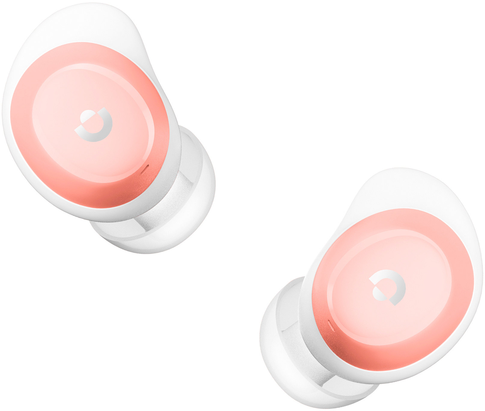 Гарнитура вкладыши A4Tech 2Drumtek B27 TWS розовый/белый беспроводные bluetooth в ушной раковине (B27 BABY PINK)
