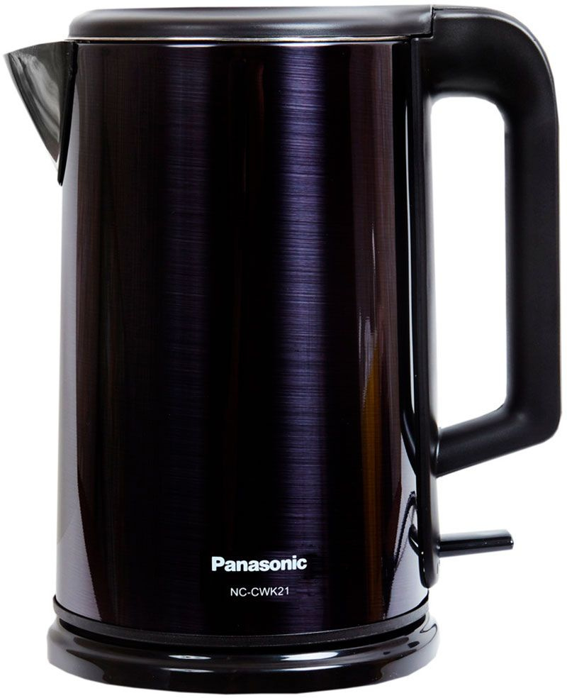 Чайник электрический Panasonic NC-CWK21 1.5л. 1800Вт черный корпус: металл/пластик