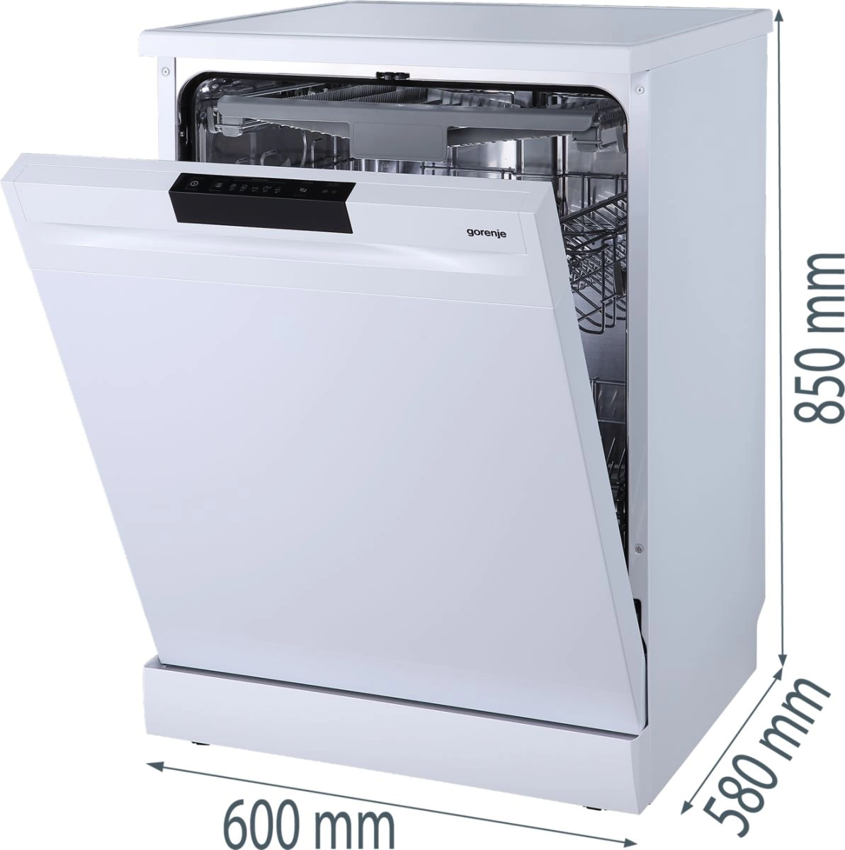 Посудомоечная машина Gorenje GS620C10W белый (полноразмерная) инвертер