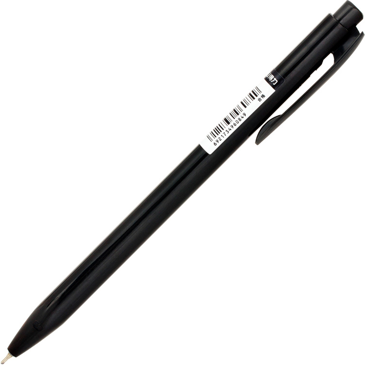 Ручка шариков. автоматическая Deli S310-BK черн черн. черн. линия 0.7мм