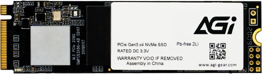 Накопитель SSD AGi PCIe 3.0 x4 512GB AGI512GIMAI298 AI298 M.2 2280