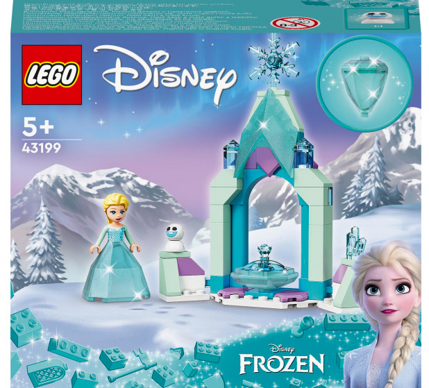 Конструктор Lego Disney Princess Двор замка Эльзы (элем.:53) пластик (5+) (43199)