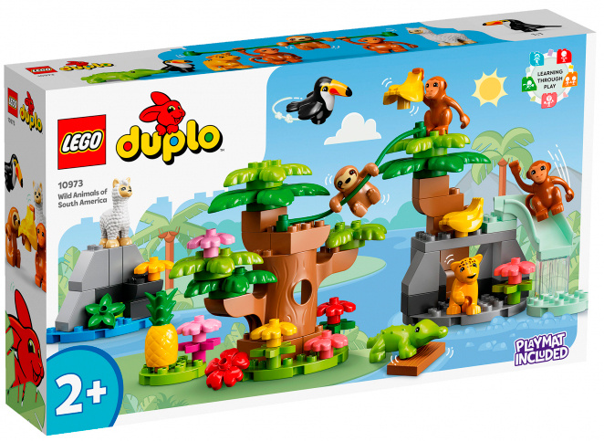 Конструктор Lego Duplo Town Wild Animals of South America (элем.:71) пластик (2+) (10973)