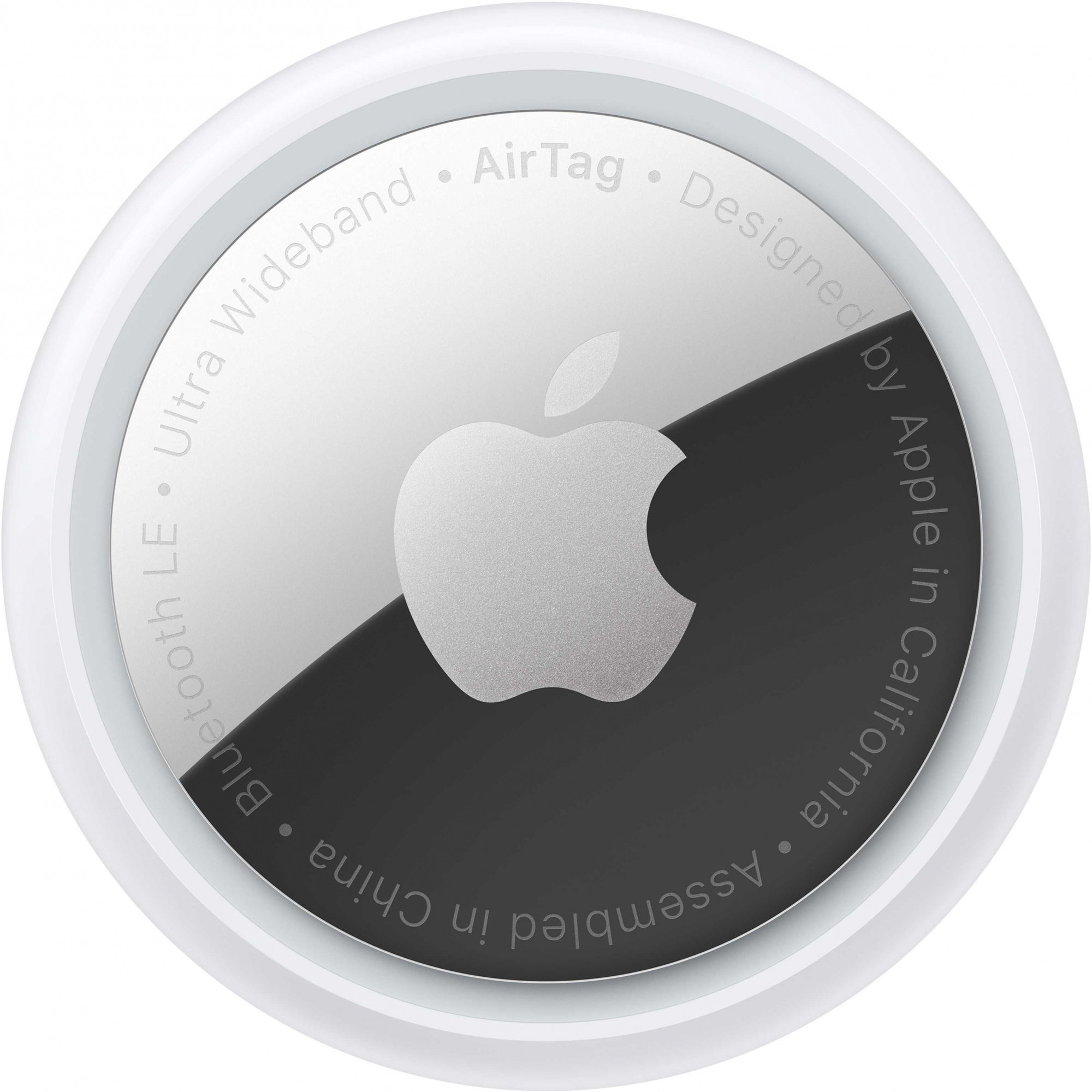 Метка Apple AirTag A2187 компл.:1шт/серебристый (MX532AM/A)