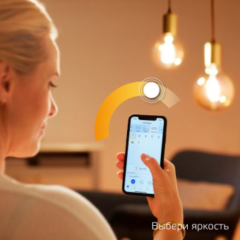 Умная лампа Gauss Smart Home G95 E27 Wi-Fi (упак.:1шт) (1320112) - купить недорого с доставкой в интернет-магазине