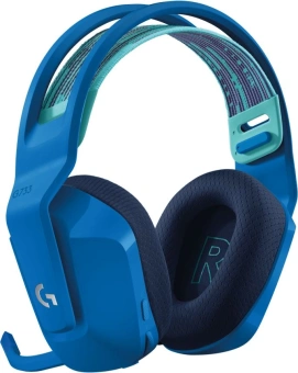 Гарнитура мониторные Logitech G733 синий беспроводные радио оголовье (981-000943) - купить недорого с доставкой в интернет-магазине
