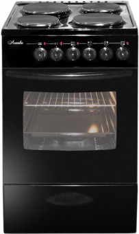 Плита Электрическая Лысьва ЭП 411 МС черный эмаль (без крышки) - купить недорого с доставкой в интернет-магазине