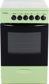 Плита Электрическая Лысьва EF4011MK00 зеленый стеклокерамика (без крышки) - купить недорого с доставкой в интернет-магазине