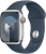 Смарт-часы Apple Watch SE 2023 A2723 44мм OLED корп.серебристый Sport Band рем.синий разм.брасл.:160-210мм (MREE3LL/A) - купить недорого с доставкой в интернет-магазине