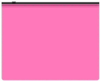 Папка на молнии ZIP Бюрократ Double Neon DNEBPM4APINKBL A4+ полипропилен 0.15мм розовый цвет молнии черный - купить недорого с доставкой в интернет-магазине