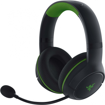 Беспроводная гарнитура Razer Kaira for Xbox черный/зеленый для: Xbox Series/One (RZ04-03480100-R3M1) - купить недорого с доставкой в интернет-магазине