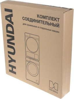 Комплект соединительный для сушильных и стиральных машин Hyundai CBH21WT белый пластик (упак: 1шт) - купить недорого с доставкой в интернет-магазине