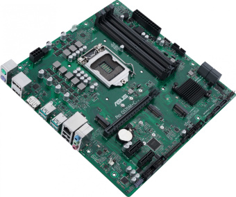Материнская плата Asus PRO Q570M-C/CSM Soc-1200 Intel Q570 4xDDR4 mATX AC`97 8ch(7.1) GbLAN RAID+HDMI+DP - купить недорого с доставкой в интернет-магазине