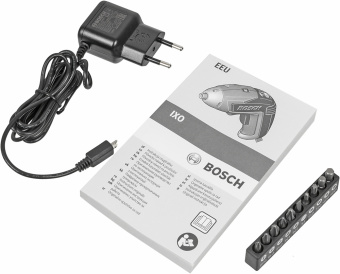 Отвертка аккум. Bosch IXO V Basic аккум. патрон:держатель бит 1/4" (06039A8020) - купить недорого с доставкой в интернет-магазине