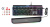 Клавиатура Оклик GMNG 999GK механическая черный/серебристый USB Multimedia for gamer LED (подставка для запястий) (1091218) - купить недорого с доставкой в интернет-магазине