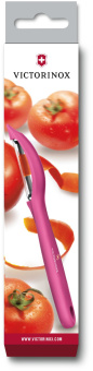 Овощечистка для овощей и фруктов Victorinox 7.6075.5 розовый - купить недорого с доставкой в интернет-магазине