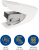 Степлер Kw-Trio 0556B-WHT Mini Air touch 24/6 26/6 (20листов) белый 50скоб пластик закрытый коробка - купить недорого с доставкой в интернет-магазине