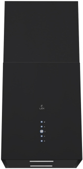 Вытяжка каминная Lex Alto 400 черный управление: кнопочное (1 мотор) - купить недорого с доставкой в интернет-магазине