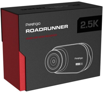 Видеорегистратор Prestigio RoadRunner 460W черный 5Mpix 1440x2560 1440p 140гр. Mstar SSC8629Q - купить недорого с доставкой в интернет-магазине