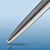 Ручка шариков. Waterman Allure Chrome (CWS0174996) Stainless Steel M син. черн. блистер